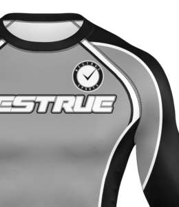 Meilleures ventes Rash Guard MMA BJJ personnalisé anti-UV, vêtements de sport, couleur unie, séchage rapide, respirant, vente en gros pour hommes - Product Image 6