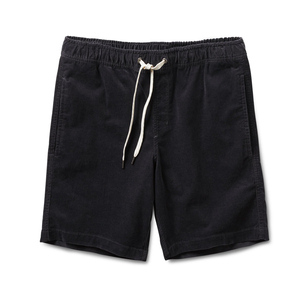 Pantalones cortos de pana para hombre hechos de algodón orgánico con un diseño casual con bolsillos y cordón ajustable Pure Cotton - Product Image 3