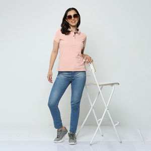 Fit2Fight <b>Polo</b> T-<b>Shirts</b> Custom 100% Cotton Summer Short Sleeve <b>Shirts</b> with Embroidery-Logo Fashionable <b>Ladies</b> <b>Polos</b> - Product Image 4