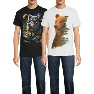 T-shirts pour hommes imprimés personnalisés, t-shirts de haute qualité pour hommes, logo personnalisé en quantité, t-shirts OEM pour garçons, mode - Product Image 1