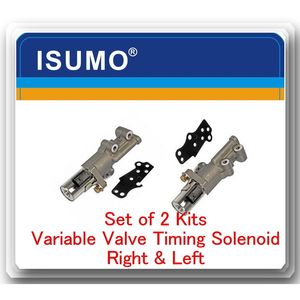 โซลินอยด์วาล์วปรับเวลาวาล์วแบบแปรผัน VVT 2 ชิ้น พร้อมขั้วต่อ L & R เหมาะสำหรับ: อินฟินิตี้-นิสสัน - Product Image 3