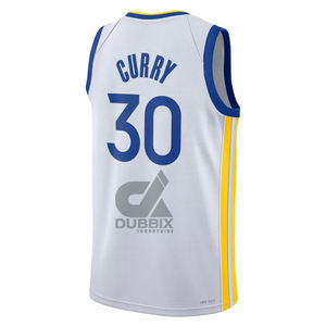 Maillots de basket-ball pour hommes 2025, personnalisés, imprimés par transfert thermique, de haute qualité, respirants, logo de Stephen Curry pour l'été - Product Image 2