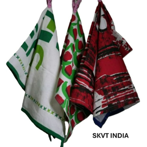 Paño de Cocina Cuadrado de Algodón Desechable, Ecológico, Hipoalergénico, de Secado Rápido, con Patrón de Color Sólido Impreso, Opción de Logotipo Personalizado - Product Image 2