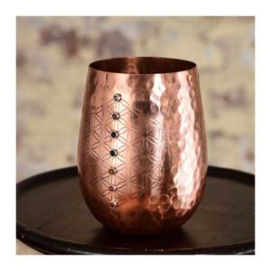 Venta caliente artesanías vasos en blanco beber cobre exportador indio con calidad superior - Product Image 1