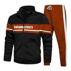 Ensemble de survêtement décontracté avec logo brodé personnalisé, fabrication artisanale, design classique, doux, confortable, respirant, 100% coton - Product Image 1