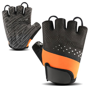 Comfortable Half <b>Finger</b> Cycling Gloves-Lightweight Adjustable Wrist <b>Strap</b> Non-Slip Unisex High Quality Custom Colors & Logo - Product Image 1