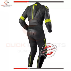 ชุดแข่งหนังระบายอากาศสำหรับผู้ชายชุดกีฬาแบบสั่งทำสำหรับการแข่งรถยนต์และมอเตอร์ไซด์พร้อมบุคุณสมบัติ - Product Image 6