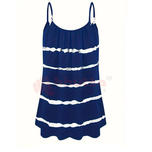 Meilleures ventes Débardeurs d'été décontractés pour femmes 100% coton Style unique Hauts respirants fabriqués en usine - Product Image 5