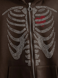 Made in Best Material Men <b>Rhinestones</b> <b>Hoodies</b> 100% Cotton Thermal Men's Lightweight Men <b>Rhinestones</b> <b>Hoodies</b> in Good Quality - Product Image 4