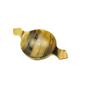 Bol en corne naturelle de style vintage fait main, sculpté sur mesure, poli, écologique, décoratif, pour cadeaux, maison, restaurant, salades, collations - Product Image 3