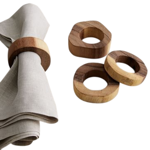 Servilleteros de madera de diseño fabuloso, soporte de pañuelos perfecto para comedor moderno y ajustes de mesa rústicos, servilletero a precio de fábrica - Product Image 1