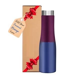 Botella DE AGUA DE ACERO INOXIDABLE personalizada Aqua Botella de color de alta exigencia de 1L Elegante Venta superior disponible al precio más bajo - Product Image 1