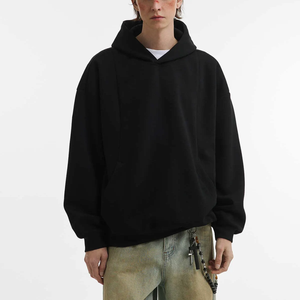 Sudadera con Capucha Gruesa de Invierno 2025, Logotipo Personalizado y Bordado, Impresión Digital, Corte Cuadrado, para Hombre - Product Image 1