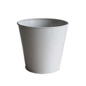 Jardineras Fabricantes Decoración Pequeño Florero de metal antiguo Maceta Cubo galvanizado Florero de jardín de estaño con asas - Product Image 4