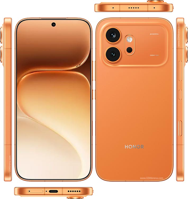 Honor 600 Global Version 5G Smartphone 6.57" 120Hz AMOLED 7000mAh 80W Fast Charge 200MP Camera IP68 Waterproof Mobile Phone