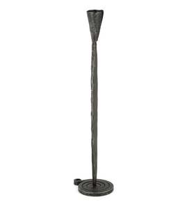 <b>Black</b> Iron Tapered <b>Candle</b> Holder Hand Forged <b>Black</b> Rustic Metal Rustic Metal Metal Holder Decorate Home Festive Hotel Restaurant - Product Image 3