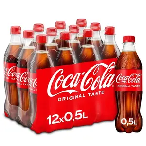 Venda de latas baratas de Coca-Cola 330ml x 24/Classic Coca-Cola 1.5 litros 500ml 20oz Garrafas Original Coca-Cola Refrigerantes