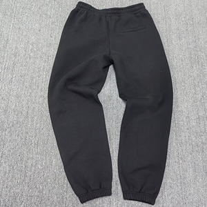 กางเกงวอร์มผ้าแคนวาสคุณภาพสูง น้ำหนักปานกลาง ทรงขากว้าง สไตล์ลำลอง สำหรับผู้ชายไซส์ใหญ่ ลุคสบายๆ แบบวินเทจ - Product Image 2