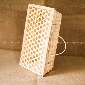 FBA Amazon Bambou Paniers Cadeaux pour Festival Mi Automne Décoration Tet Holiday Gift Box pour Moon cake King Craft Viet - Product Image 6