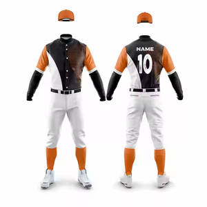 Uniforme de Béisbol de Alta Calidad para Hombre, Material Resistente, Uniforme Deportivo para Exteriores - Product Image 1