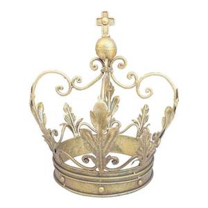 Couronne en métal Décoration royale et élégante Matériau de haute qualité Idéal pour la décoration de bureau à domicile et d'événement de luxe - Product Image 3