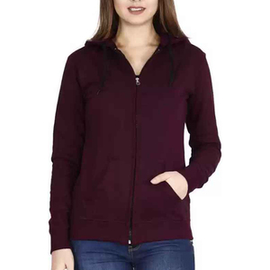 Sudadera con capucha de gran tamaño Vintage para mujer, cuello con cremallera, bolsillos de canguro, ropa de calle tejida estampada de peso ligero, chándal para Otoño Invierno XS - Product Image 4