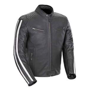 เสื้อแจ็คเก็ตบิ๊กเกอร์ผู้ชายทรงสลิมฟิตสำหรับฤดูหนาว  หนังวัว คอตั้ง ผ้าแคนวาสบาง กันน้ำ ระบายอากาศ กันลม  แบบสั่งทำ - Product Image 5