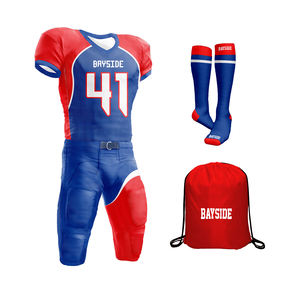 2025 nouvelle saison US America vêtements de Football en gros haute qualité Sublimation imprimé équipes américaines court évacuation de l'humidité - Product Image 3