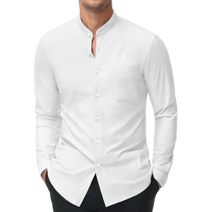 ชุดเดรสลำลองเข้ารูปแขนยาวสำหรับผู้ชาย, ชุดเดรสลำลองทรงสลิมฟิตแห้งเร็วระบายอากาศได้ดี - Product Image 3