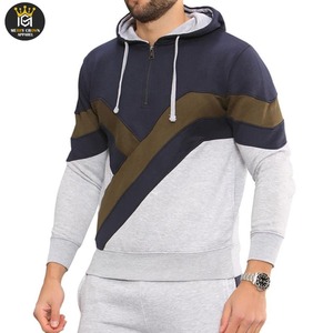 Algodón con capucha hombres Jogging traje nuevo Venta caliente invierno sólido impreso con capucha hombres Jogging traje Pakistán al por mayor - Product Image 4