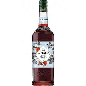 Giffard Mélangeur français pour cocktails et boissons, 1 litre, sirop de fraise pour cocktails de qualité supérieure - Product Image 1