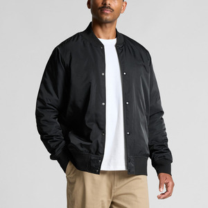 Classic <b>Mens</b> Bomber <b>Jacket</b> Sleek Lightweight All Season Ready - Product Image 5