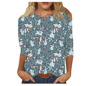 เสื้อยืดสำหรับผู้หญิงเสื้อยืดลำลองสำหรับฤดูร้อน - Product Image 1