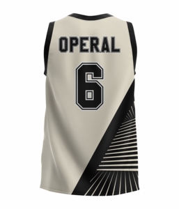 Conjunto de Uniforme Deportivo de Baloncesto Transpirable de Alta Calidad OPERAL OS-BJ-1001 al por Mayor, Personalizado con el Logotipo del Equipo y el Número, Uniforme con Transferencia Térmica - Product Image 3
