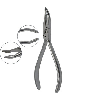 Instruments de chirurgie dentaire, pinces Weingart fines, outils chirurgicaux manuels, outils périodontiques, poignée ergonomique, 11 positions de mâchoires - Product Image 1