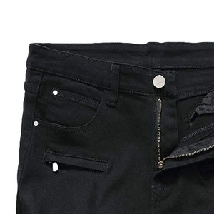 New Arrival 100% Cotton Denim <b>Shorts</b> Vintage Design with Eco-Friendly Embroidery Low MOQ Latest Summer Streetwear - Product Image 6