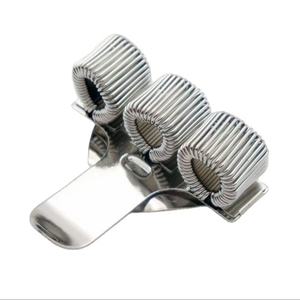 Porte-stylos manuel en métal avec ressorts pour trois stylos, usage hospitalier, ensemble d'instruments - Product Image 1