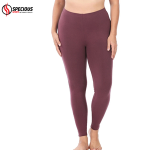 Leggings de yoga pour femmes sur mesure en gros, longueur cheville, spandex/polyester, extensible dans les quatre sens, uni, séchage rapide, respirant, pantalon de sport - Product Image 2