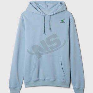 Sweat à capuche décontracté pour homme 100 % coton, respirant, avec logo personnalisé, idéal pour la gym, vente en gros OEM – Collection Hiver Tendance - Product Image 4