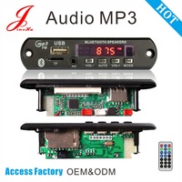 Module de haut-parleur audio radio Bluetooth 12V 5V en gros d'usine, carte décodeur lecteur MP3 WMA WAV FM SD USB Bluetooth à prix abordable
