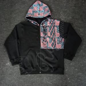 Sudadera con Capucha 100% Algodón con Cierre Completo, Venta al por Mayor, Impresión Personalizada, Admite Diseños Sublimados, Ropa de Invierno - Product Image 1