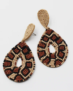 Handmade Stylish Beaded <b>Drop</b> Earrings for Women Custom Fashion Jewelry Hot Selling Products for Girls - Product Image 4