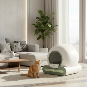 Sudex CA230 70L Automatic Self Cleaning Litter <b>Box</b> App Health Monitor <b>Cat</b> Profiles Infrared Anti Pinch Odor Control Silent OEM - Product Image 4