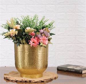 Factory Wholesale High Quality Custom Metal Flower Vase <b>Mirror</b>/Gold Polished Handmade Modern <b>Table</b> <b>Top</b> Wedding Birthday Vishal - Product Image 4