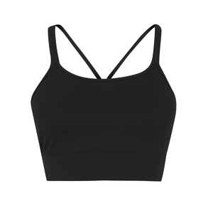 Venta al por mayor Sujetador Deportivo Logotipo Personalizado Impresión Nuevo Diseño Cómodo Sujetador Deportivo Para Mujeres En Diferentes Colores - Product Image 4