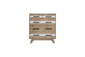 SOHO Marca Diseño moderno madera Tallboy 5 cajones muebles de dormitorio gráfico promocional caja de cartón embalaje hecho en Vietnam - Product Image 2