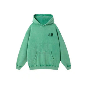 Meilleur matériau fabriqué Nouveau tendance Sweats à capuche délavés à l'acide pour hommes Basics Cotton Blended Men's Acid Wash Hoodies - Product Image 1