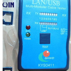 เครื่องทดสอบสายเคเบิลมัลติโมดูลาร์ <span class=keywords><strong>LAN</strong></span>/USB รุ่นหมายเลข :TX - Product Image 5