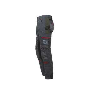 U-POWER Race <b>Grey</b> Meteorite <b>Work</b> <b>Trousers</b> - Product Image 4