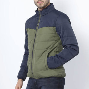 Chaqueta de Invierno Acolchada de Nailon y Poliéster con Capucha de Alta Calidad Más Vendida para Hombre, Diseño Personalizable, Logotipo Frontal, Impermeable y Transpirable - Product Image 4